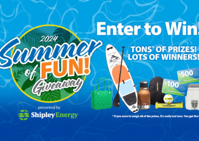 Shipley Energy Summer of Fun Promo - Social - Video - Graphic Design - Paid Ads - Organic Ads